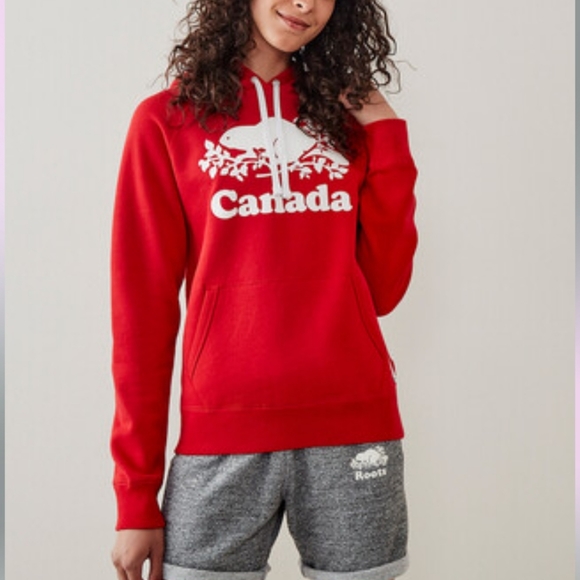 Roots Tops - Roots Copper Canada Hoody Size XS